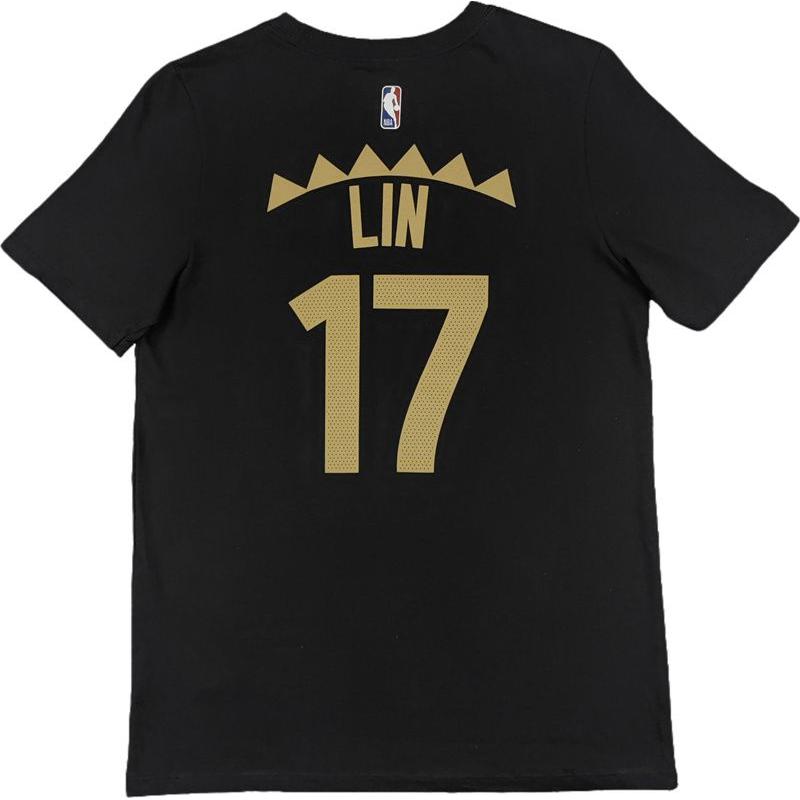 Nike Футболка nba dri fit toronto raptors черная для подростков — фото 3