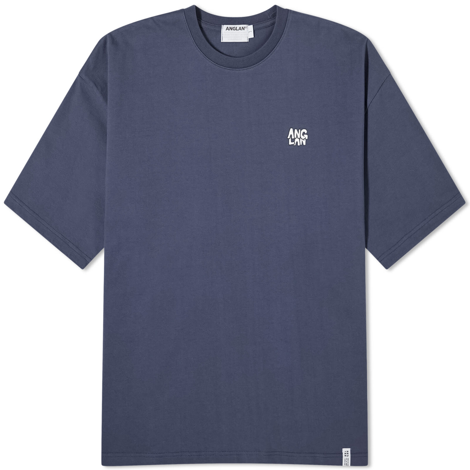 

Футболка Anglan Stack Logo T-Shirt, темно-синий