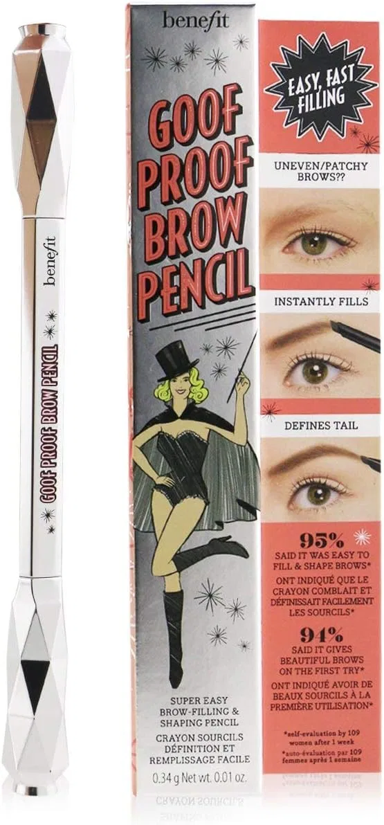Карандаш для бровей Benefit Goof Proof Brow #4.5 нейтральный темно-коричневый, 0.01 oz — фото 2