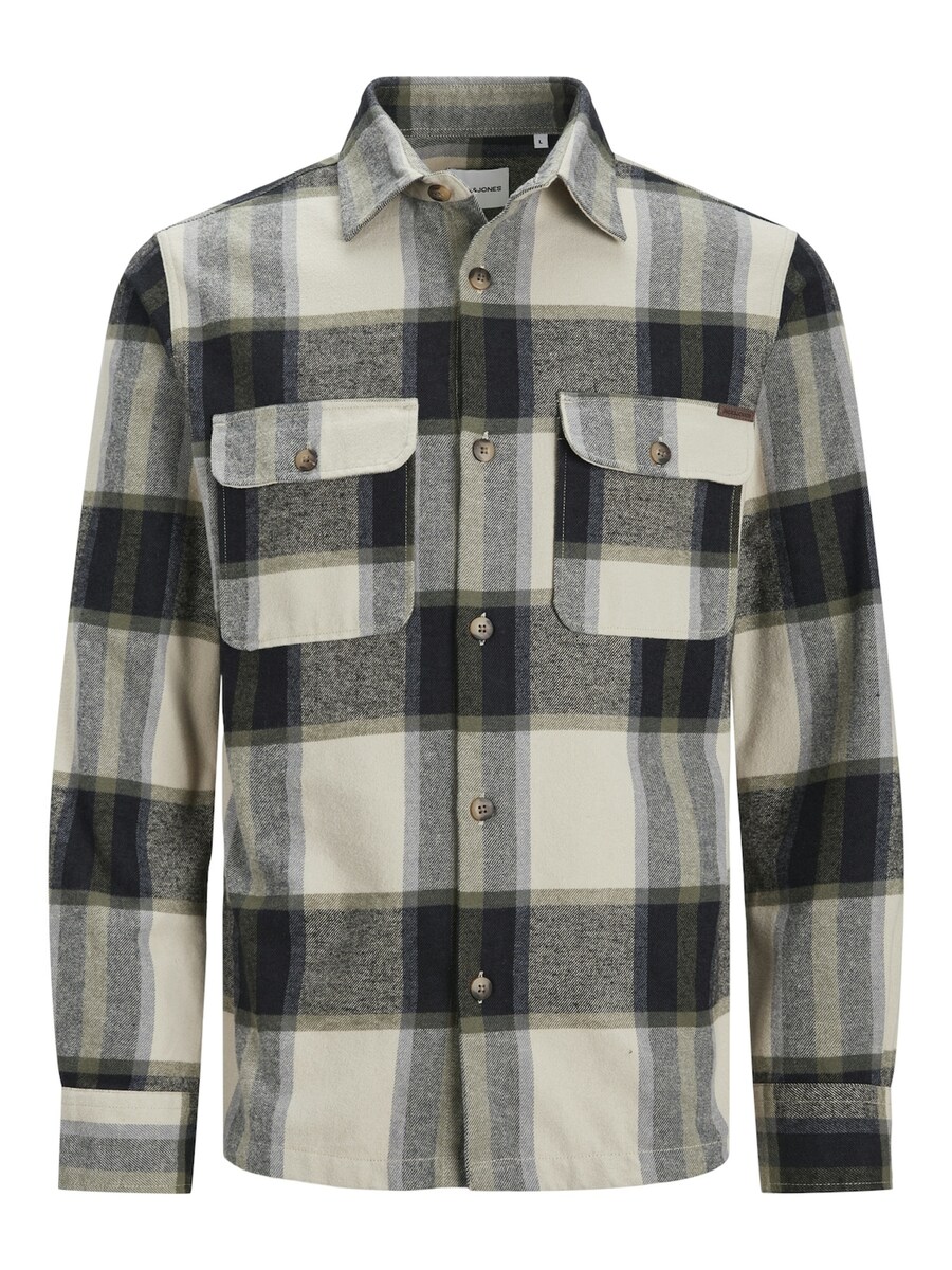 

Рубашка обычного кроя на пуговицах Jack & Jones Junior Darren, серый