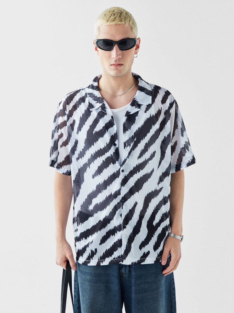 

Повседневная рубашка VAMOS CLO Comfort fit Button Up Shirt Miami, белый