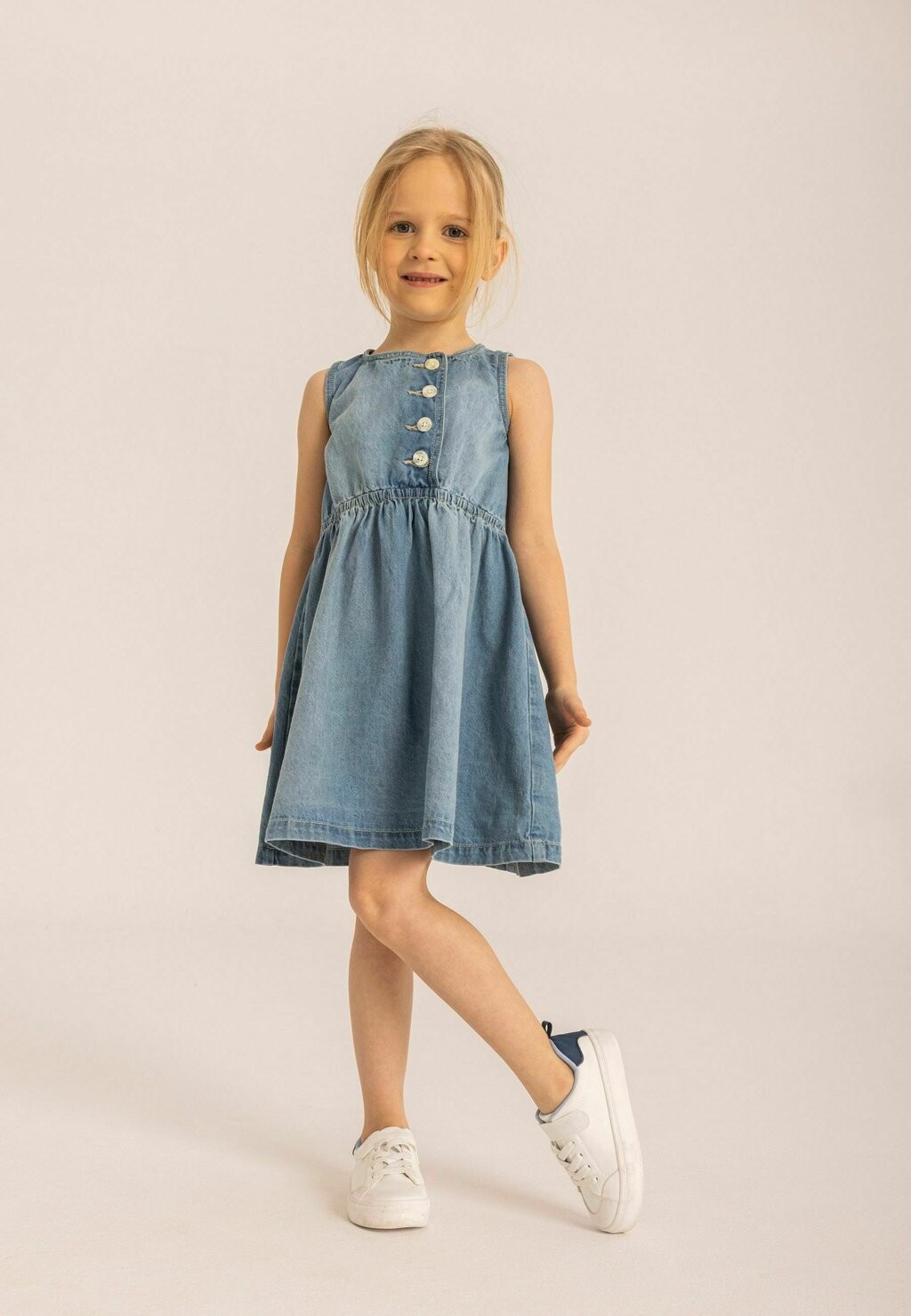 

Джинсовое платье MINOTI, цвет light blue denim