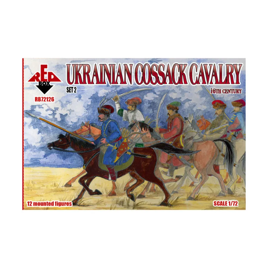 

Украинский казачий кавалерийский комплект №2, 16th Century Miniatures (1:72)