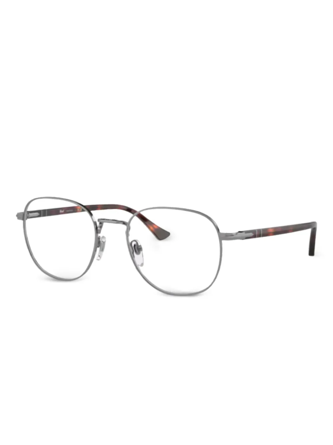 

Persol очки в овальной оправе, серебряный