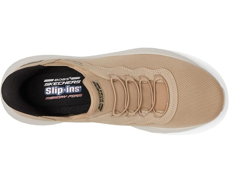 Кроссовки BOBS from SKECHERS Bobs Squad Chaos - Daily Hype Hands Free Slip-Ins, цвет Tan — фото 2