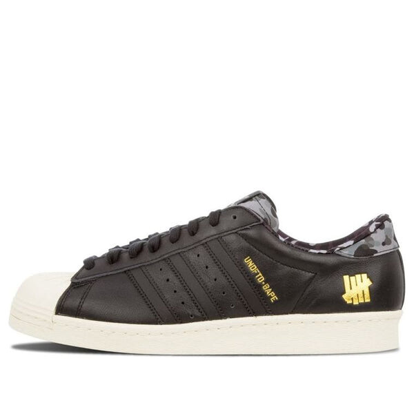 

Кроссовки xa bathing ape x undefeated superstars 80v Adidas, черный