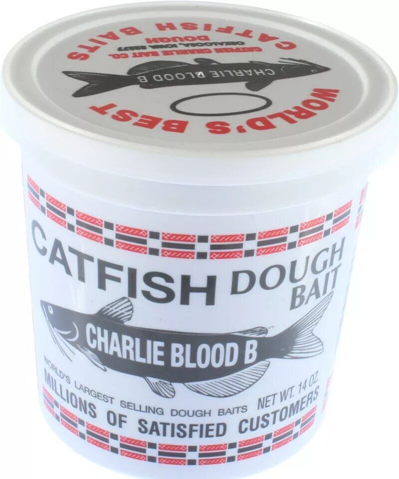 

Catfish Charlie Наживка из теста для сома Blood B