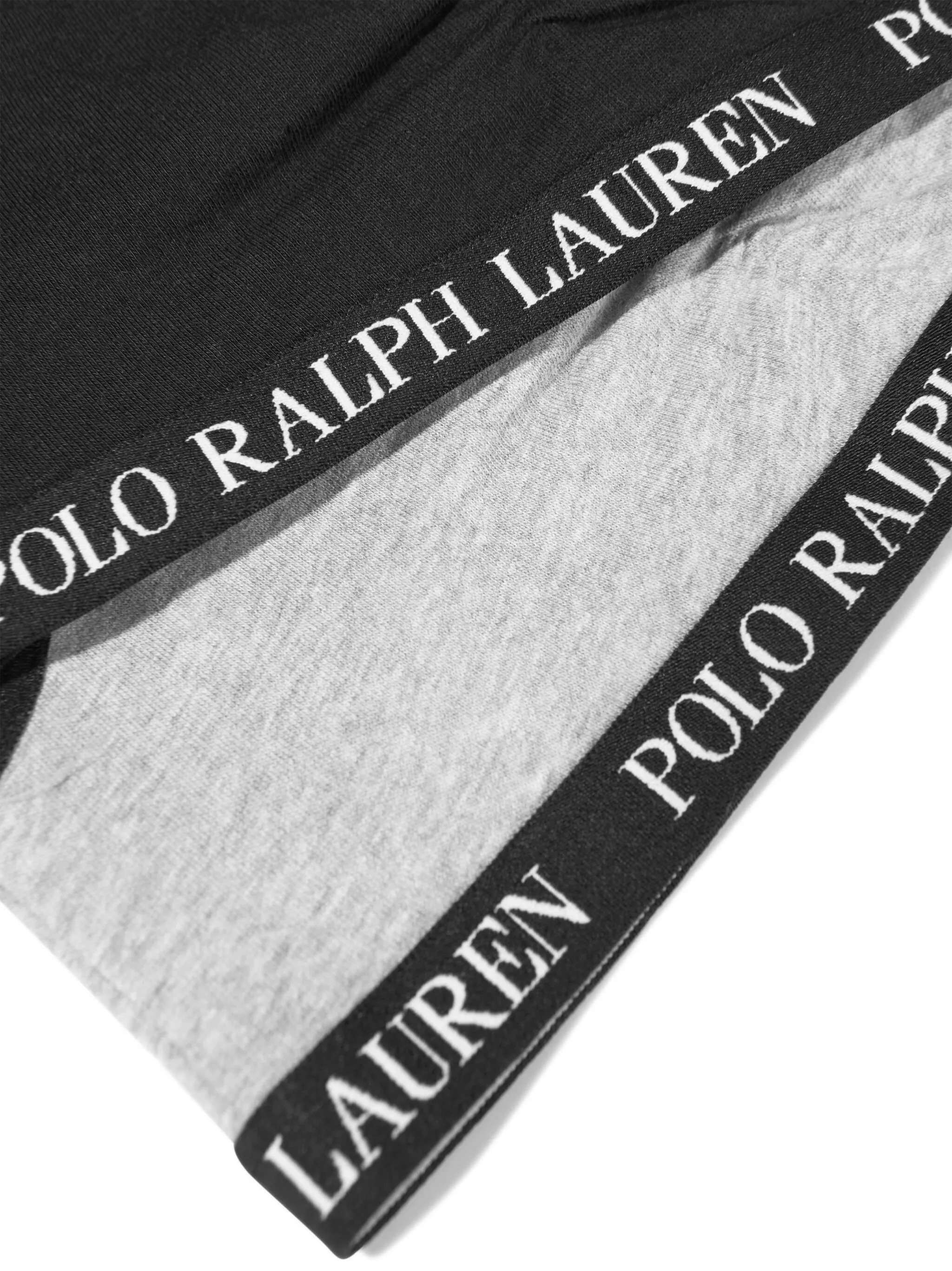 Комплект из двух бюстгальтеров с логотипом Polo Ralph Lauren Kids, черный — фото 4