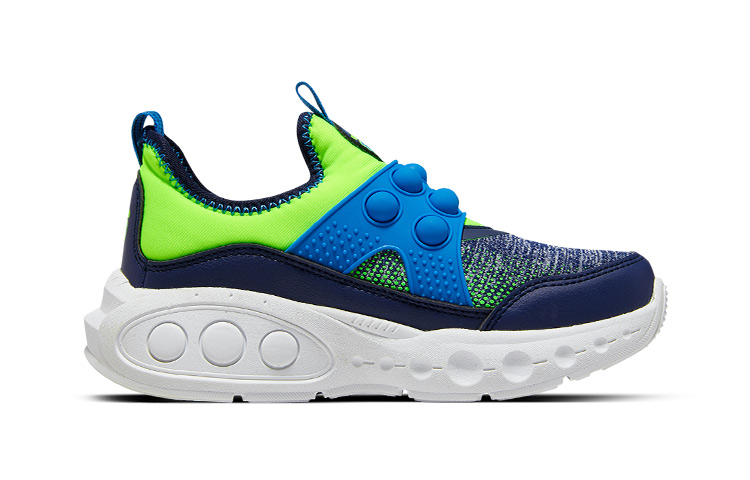Детские кроссовки Skechers для бега с защитой от истирания, морской синий — фото 3