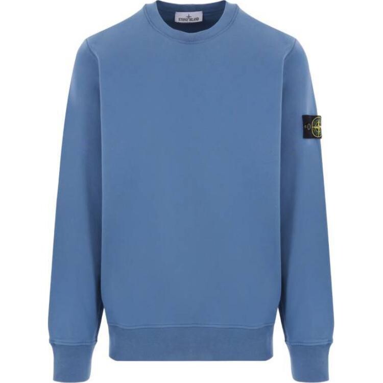 

Толстовка унисекс синяя Stone Island, синий