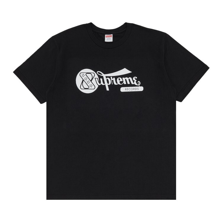 

Футболка Supreme Records Tee, черный