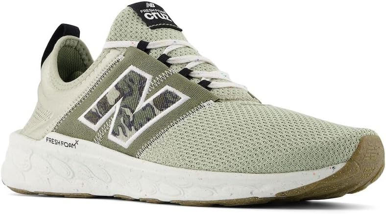 Мужские кроссовки New Balance Fresh Foam X Cruz Artisan V3, Olivine/Dark Olivine/Sea Salt — фото 4