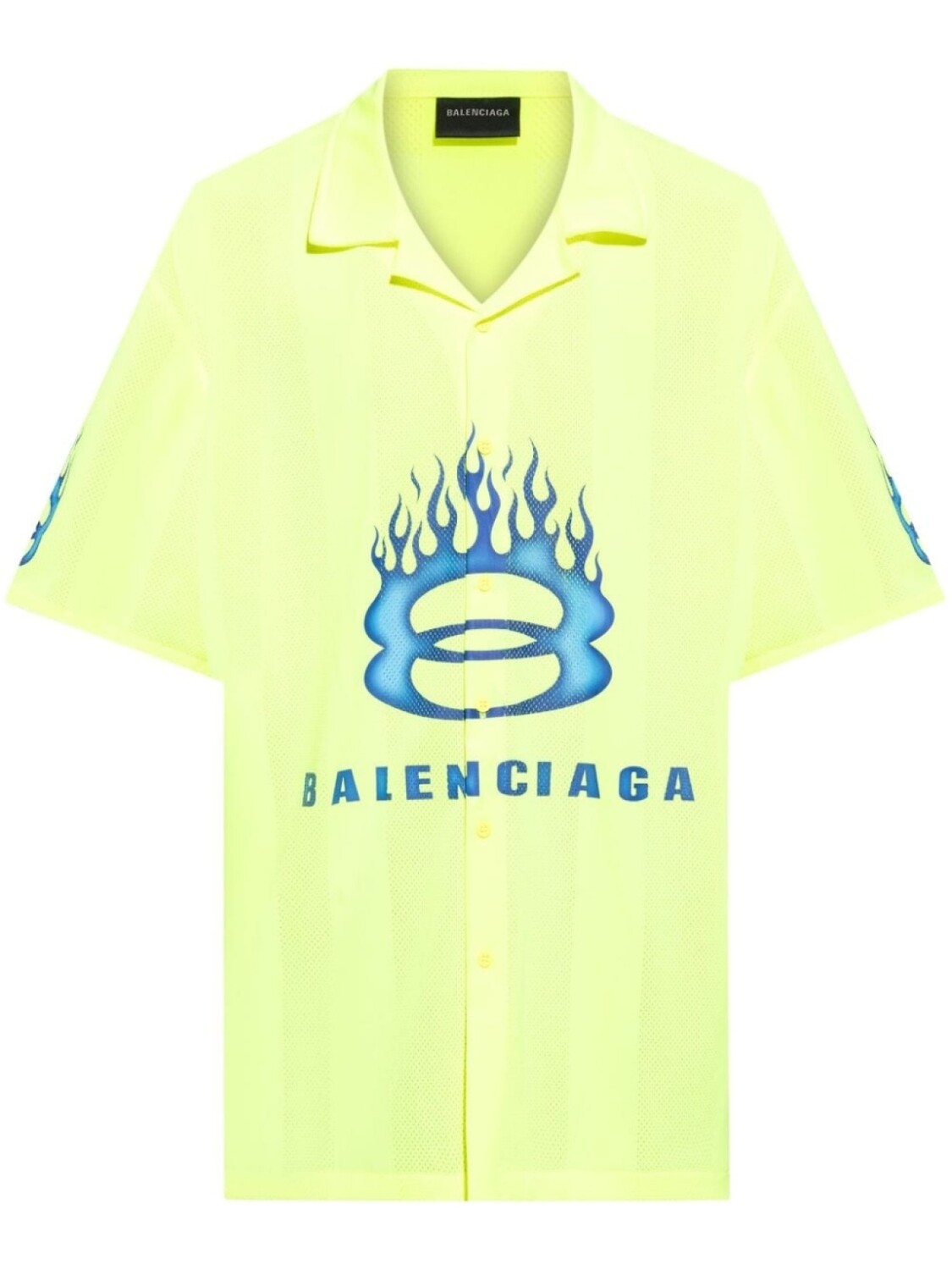 

Balenciaga футболка с логотипом, желтый