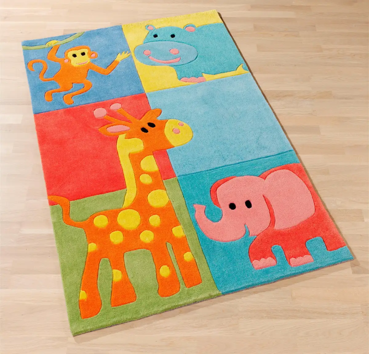 

Детский ковер Böing Carpet "Kids 1365", прямоугольный, контурный крой, детская комната 80х150 см, цвет bunt