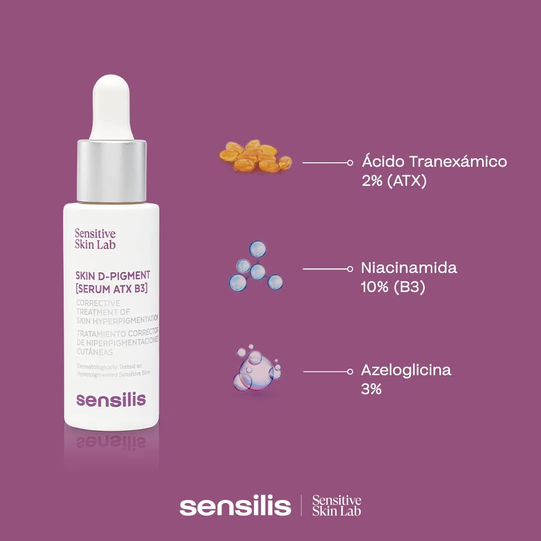 Сыворотка Sensilis — Корректирующая «Skin D-Pigment [Serum ATX B3]» от Skin, 30 мл — фото 4