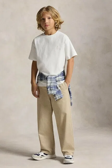 Футболка хлопковая Polo Ralph Lauren, белый — фото 4