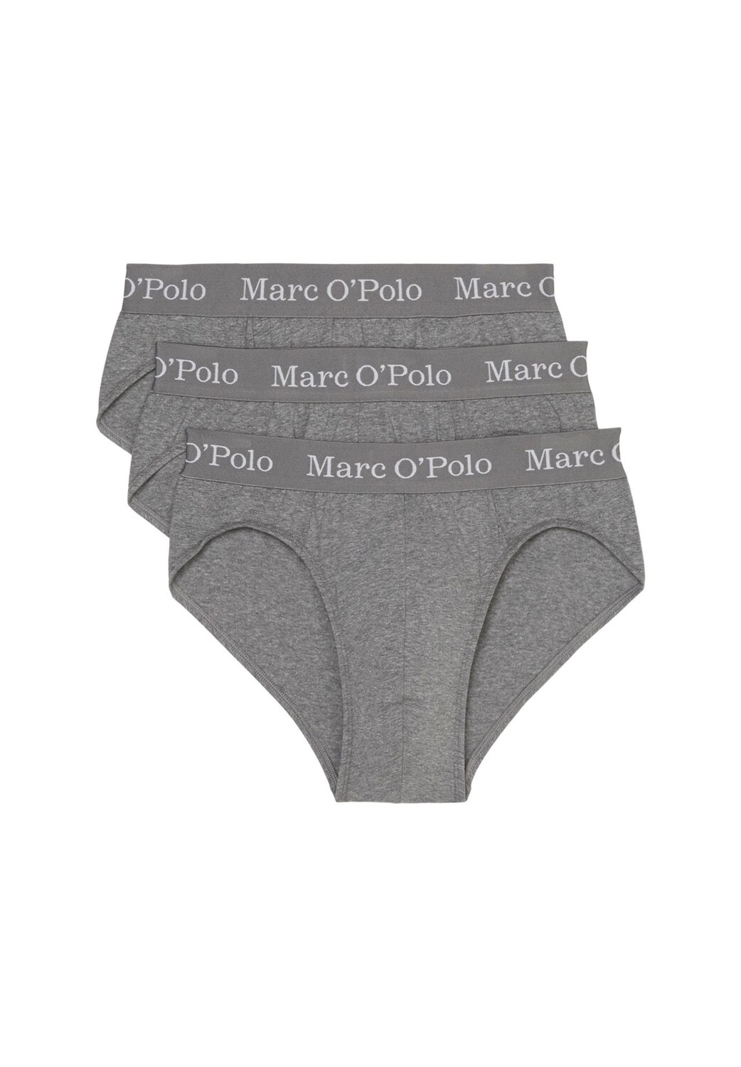 

Комплект трусов / трусов из 3-х элементов из органического хлопка Marc O'Polo, цвет Grey Melange