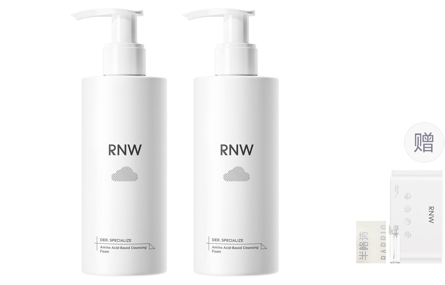 

Пенка для умывания с аминокислотами глубокое и нежное очищение увлажняющая пенка для снятия макияжа 200г/200г*2/200г*3 RNW