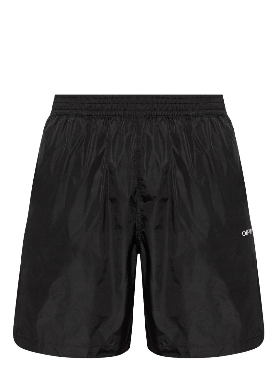 

Шорты для плавания с логотипом Off-White, черный