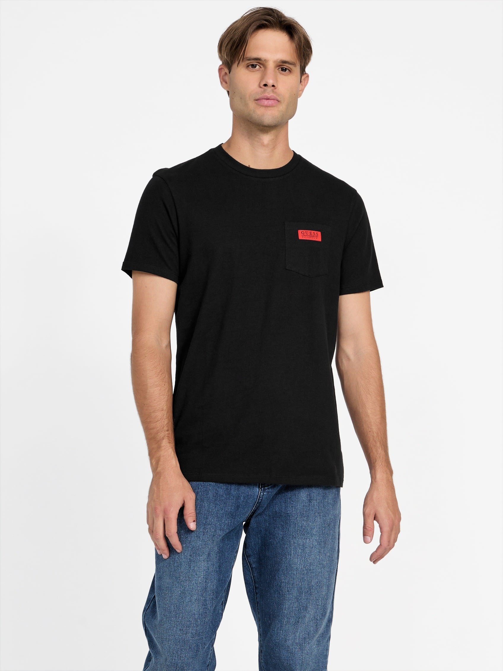 

Футболка Eco Steve Pocket Guess Factory, черный