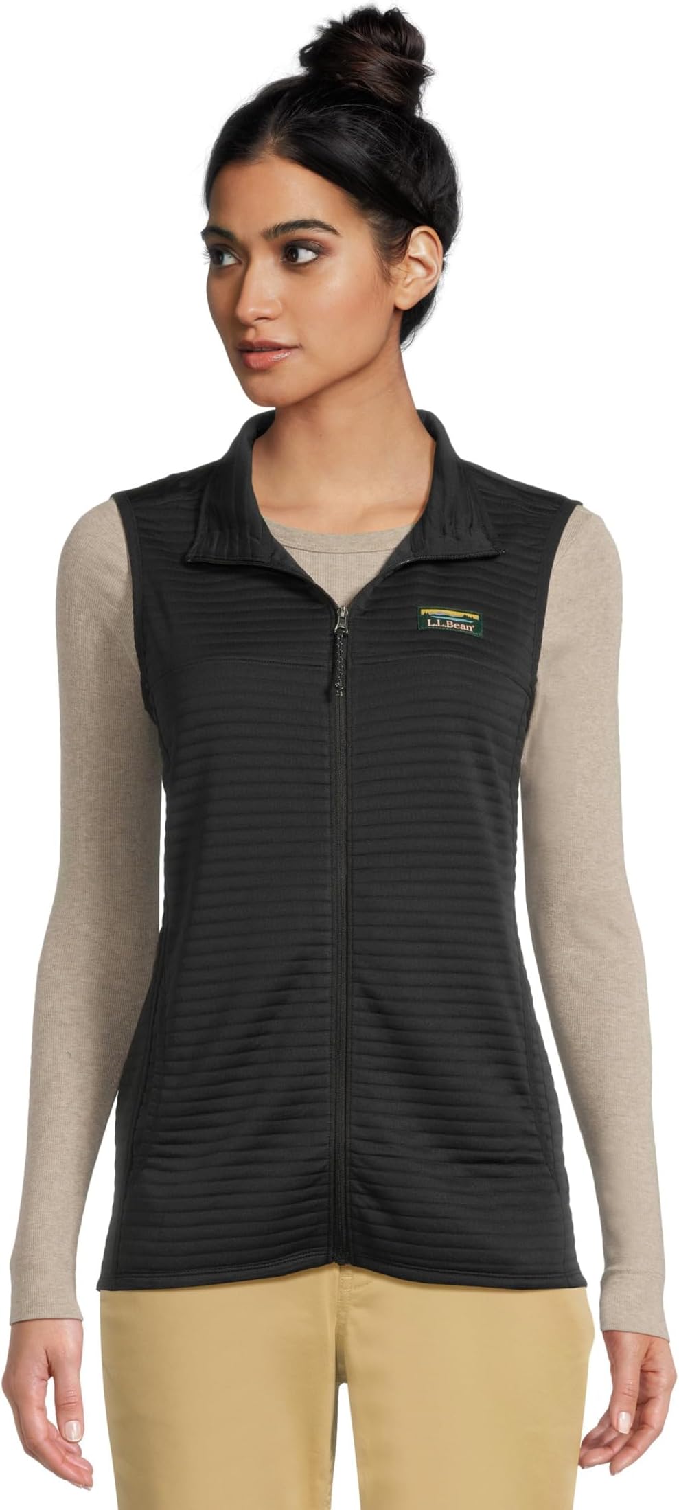 

Жилет L.L.Bean Airlight Knit Vest, цвет Mid-Night Black