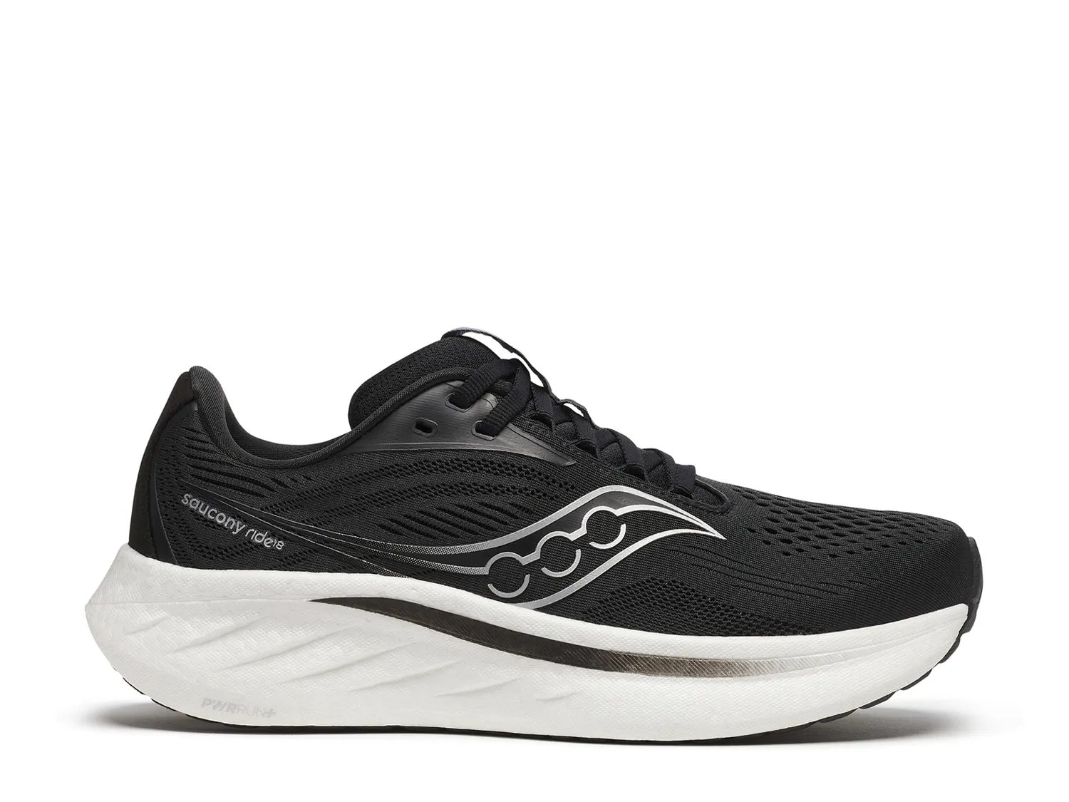 Кроссовки Saucony Ride 18 Running Shoe - Women's, черный