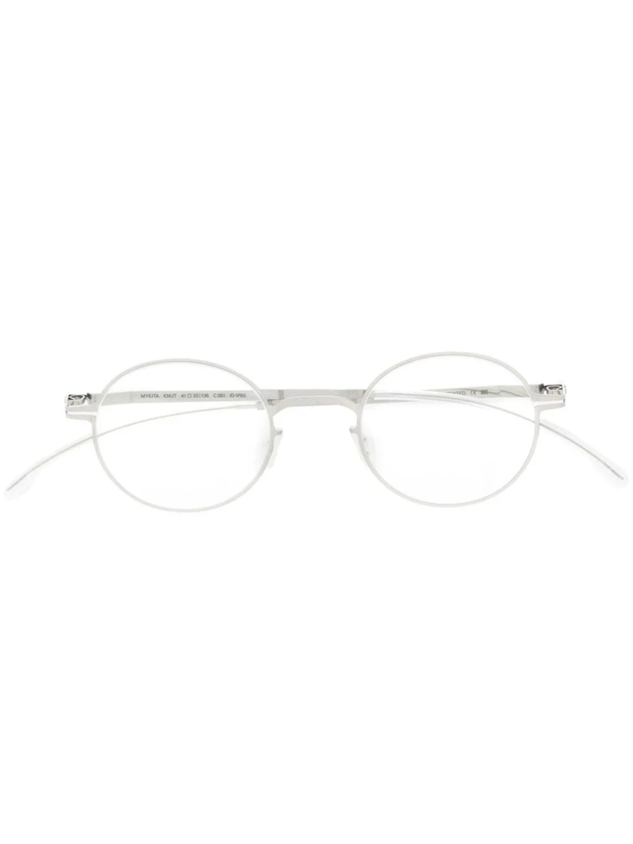 

Очки в круглой оправе Mykita, серебряный