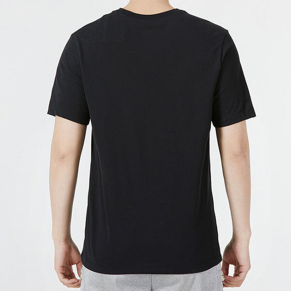 Футболка Nike Printing Pattern Round Neck Short Sleeve Black, мультиколор — фото 3