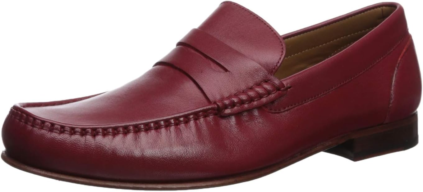

Мужские лоферы Florsheim Beaufort с ушком и мысом-мок, красный
