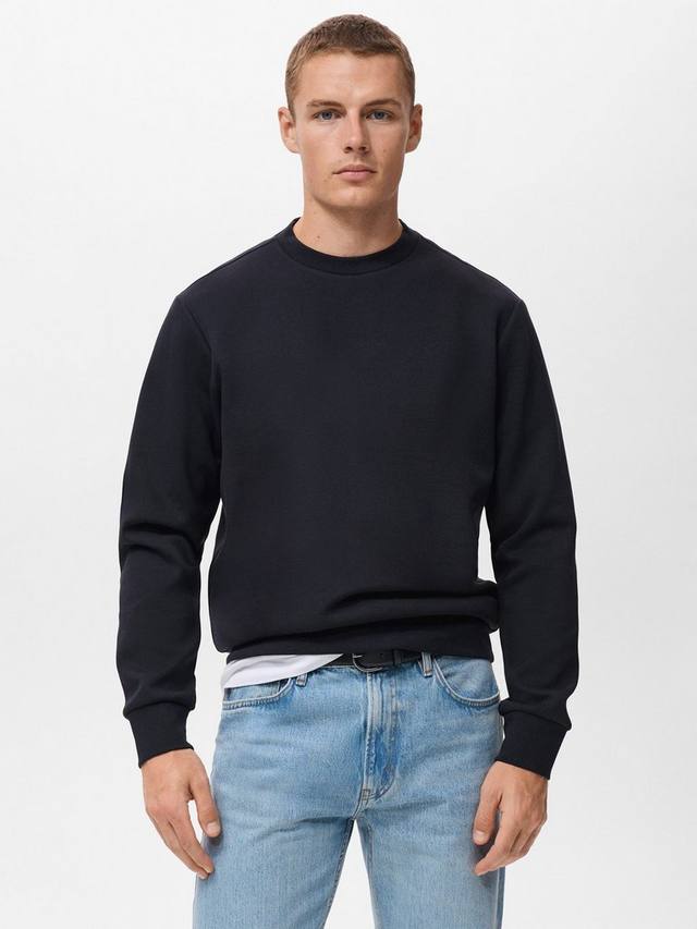 

Толстовка Nola с круглым вырезом Mango, Navy