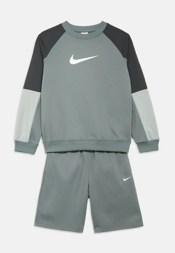 Толстовка crew Nike Sportswear, Smoke Grey/Anthracite/Light Smoke Grey/White