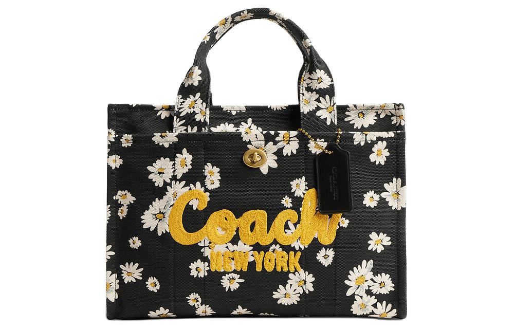 

COACH Холщовая сумка с переработанной кожей