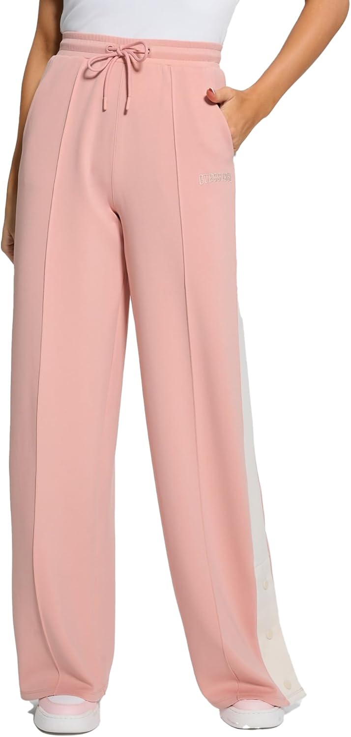 

GUESS Женские брюки Eco Suzanne прямого кроя, Beloved Pink