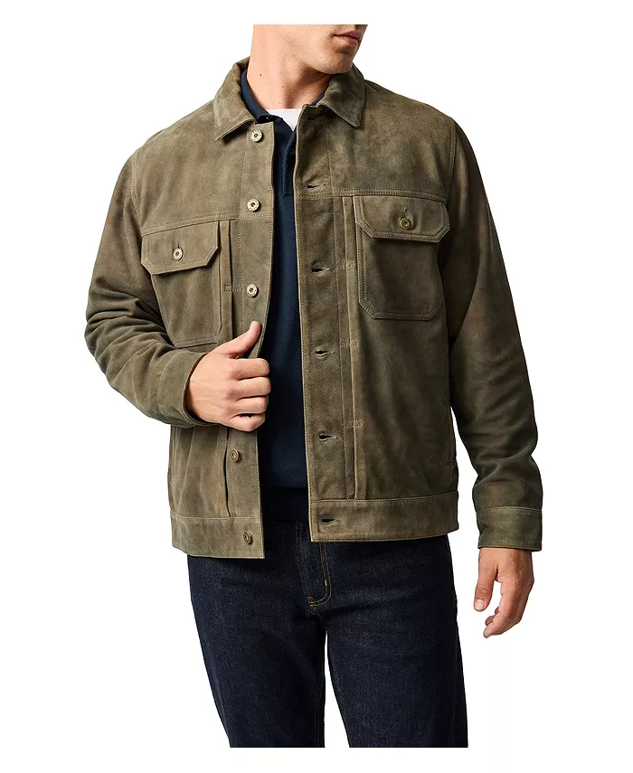 

Мужская кожаная куртка Little River Rodd & Gunn, коричневый