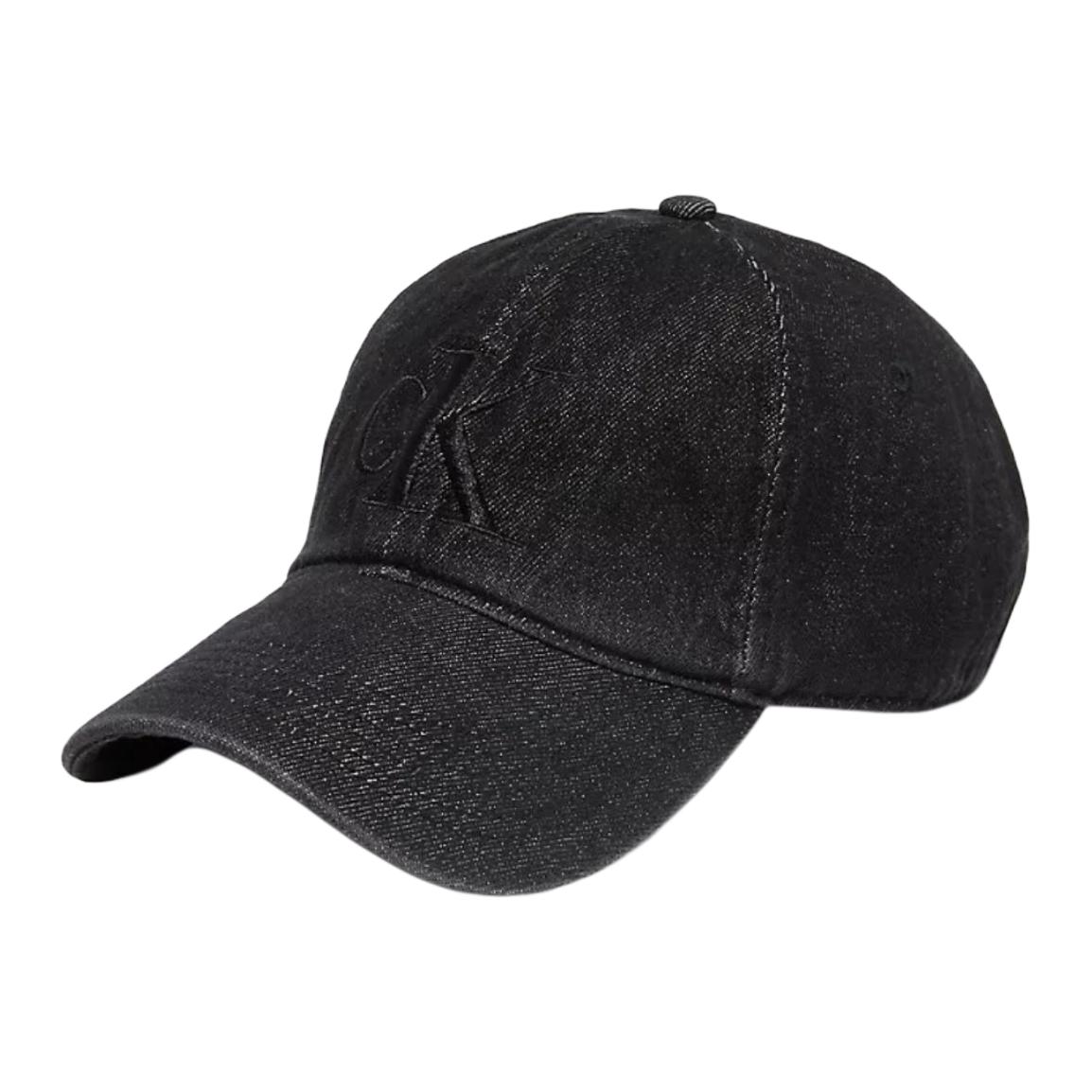 

Calvin Klein Хлопковая бейсболка унисекс черная, Black