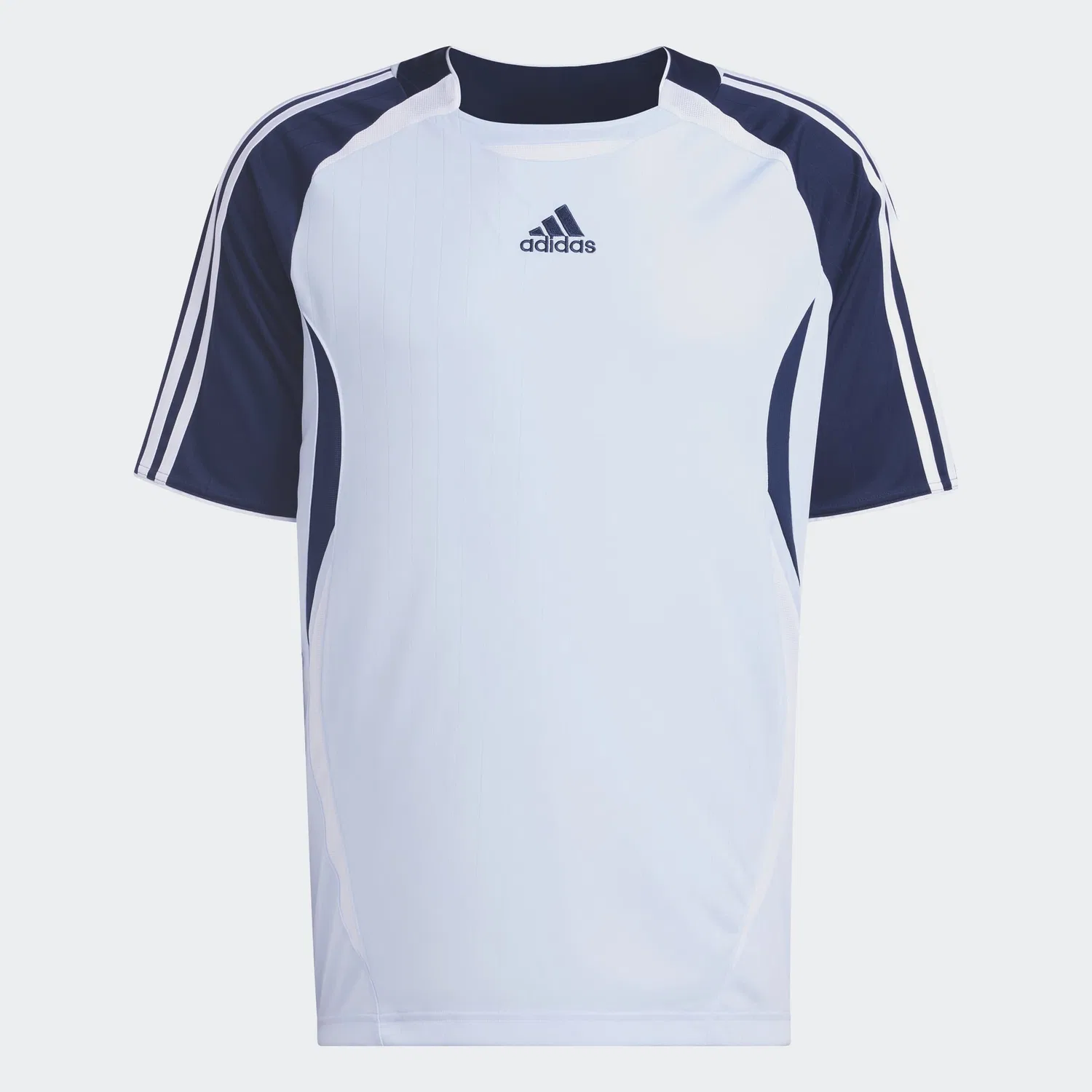 Футболка Adidas Originals светло-голубого и темно-голубого цвета — фото 2