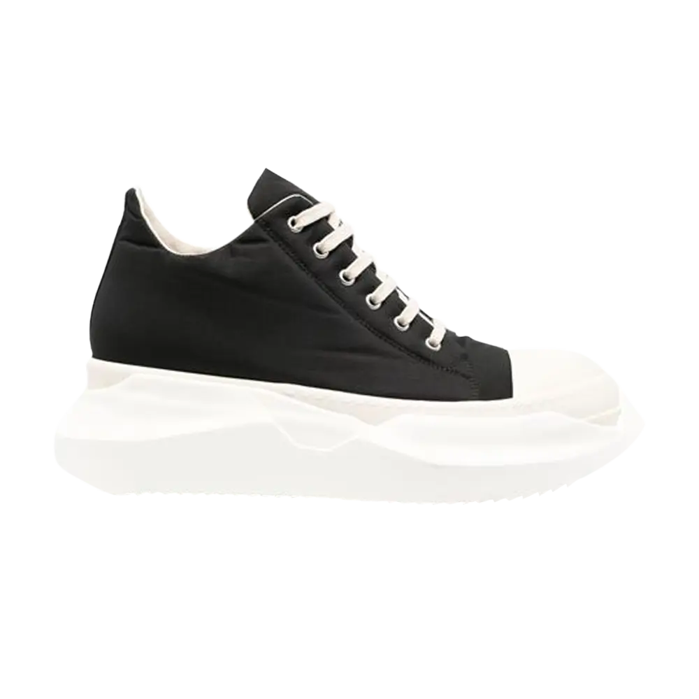 Низкие кроссовки Rick Owens DRKSHDW Strobe Cotton Nylon Abstract Low, черный