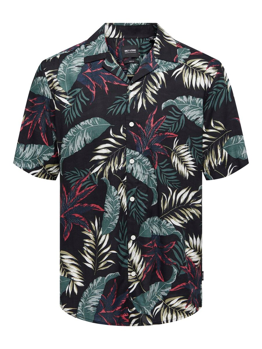 

Повседневная рубашка Only & Sons Regular fit Button Up Shirt ONSWAYNE, черный