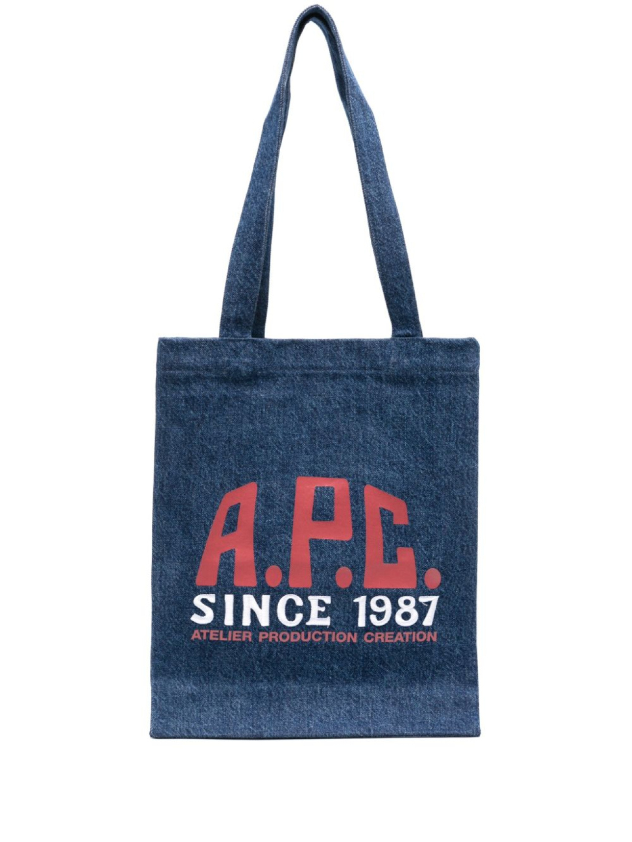 

A.P.C. сумка-тоут Lou, синий