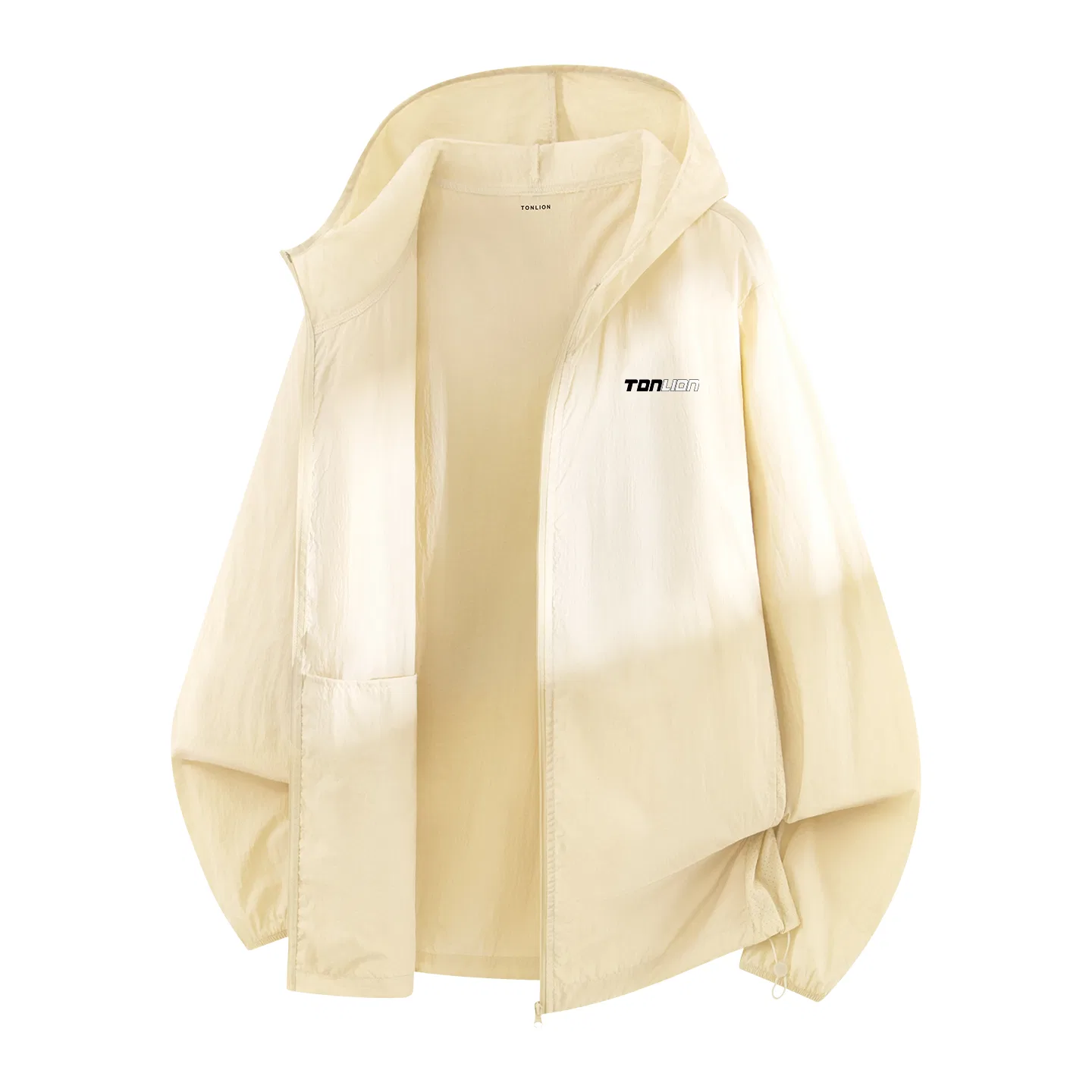 Детская куртка-худи с капюшоном Tonlion, Light Beige