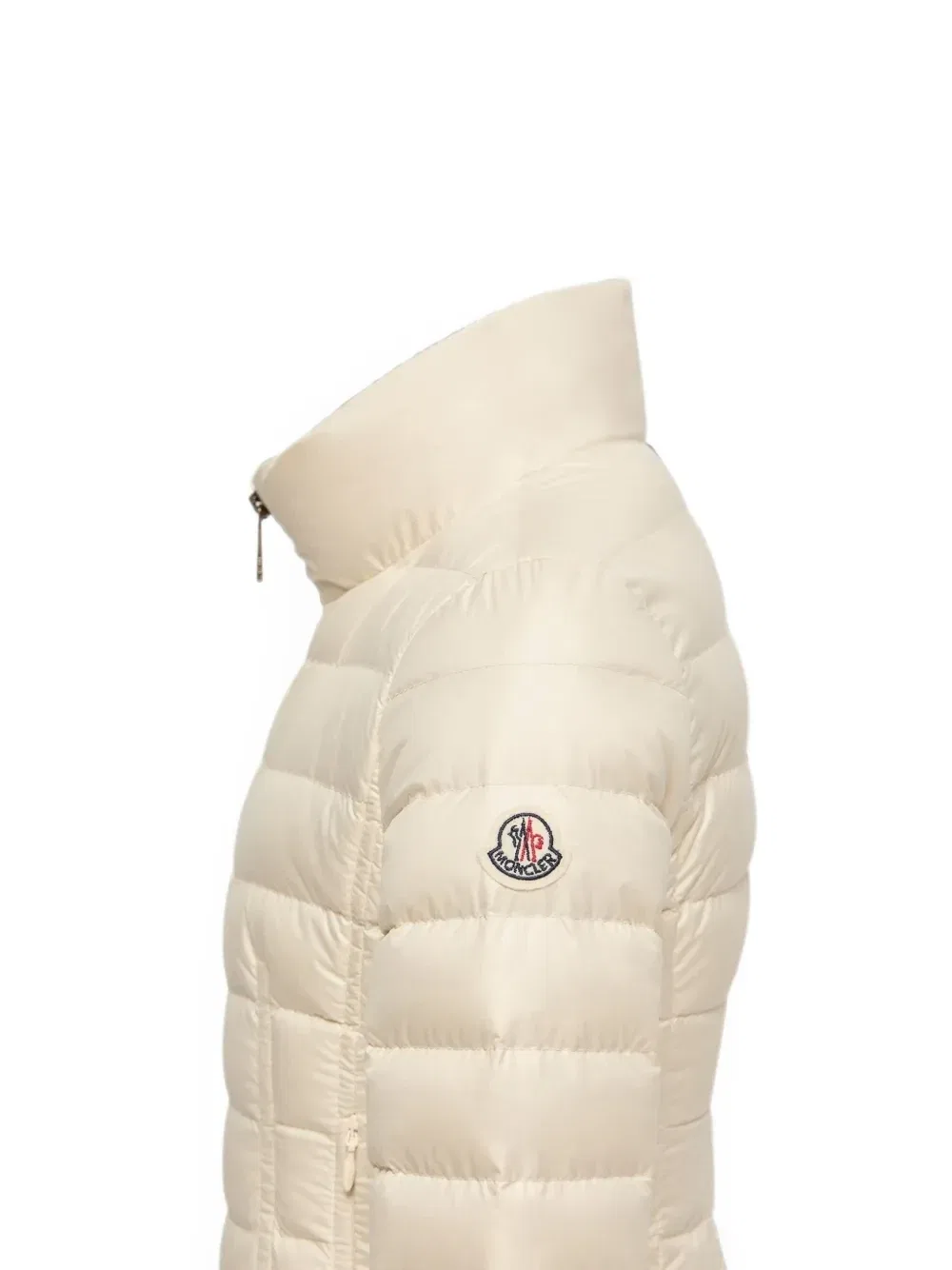 Стеганая куртка Kaia Moncler Enfant, бежевый — фото 3