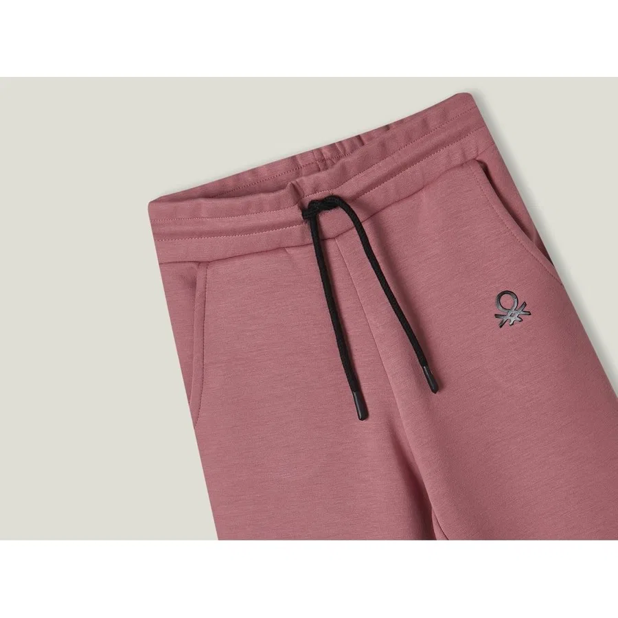 Спортивные штаны с карманами Benetton BNT-G20125-024, Фуксия — фото 2