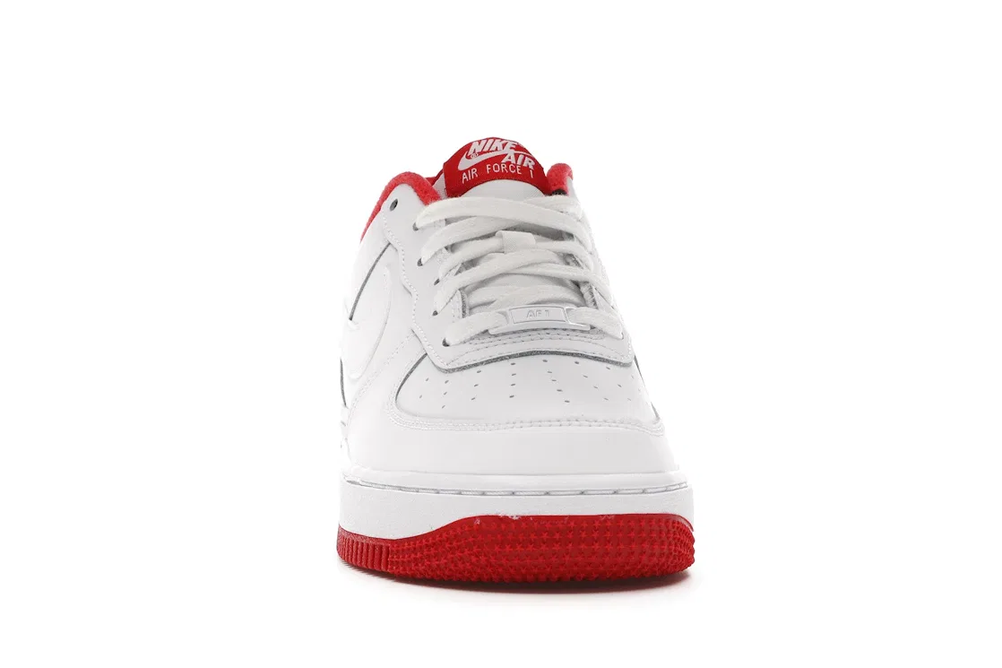 Детские кроссовки Lifestyle Nike Air Force 1, White/University Red — фото 2