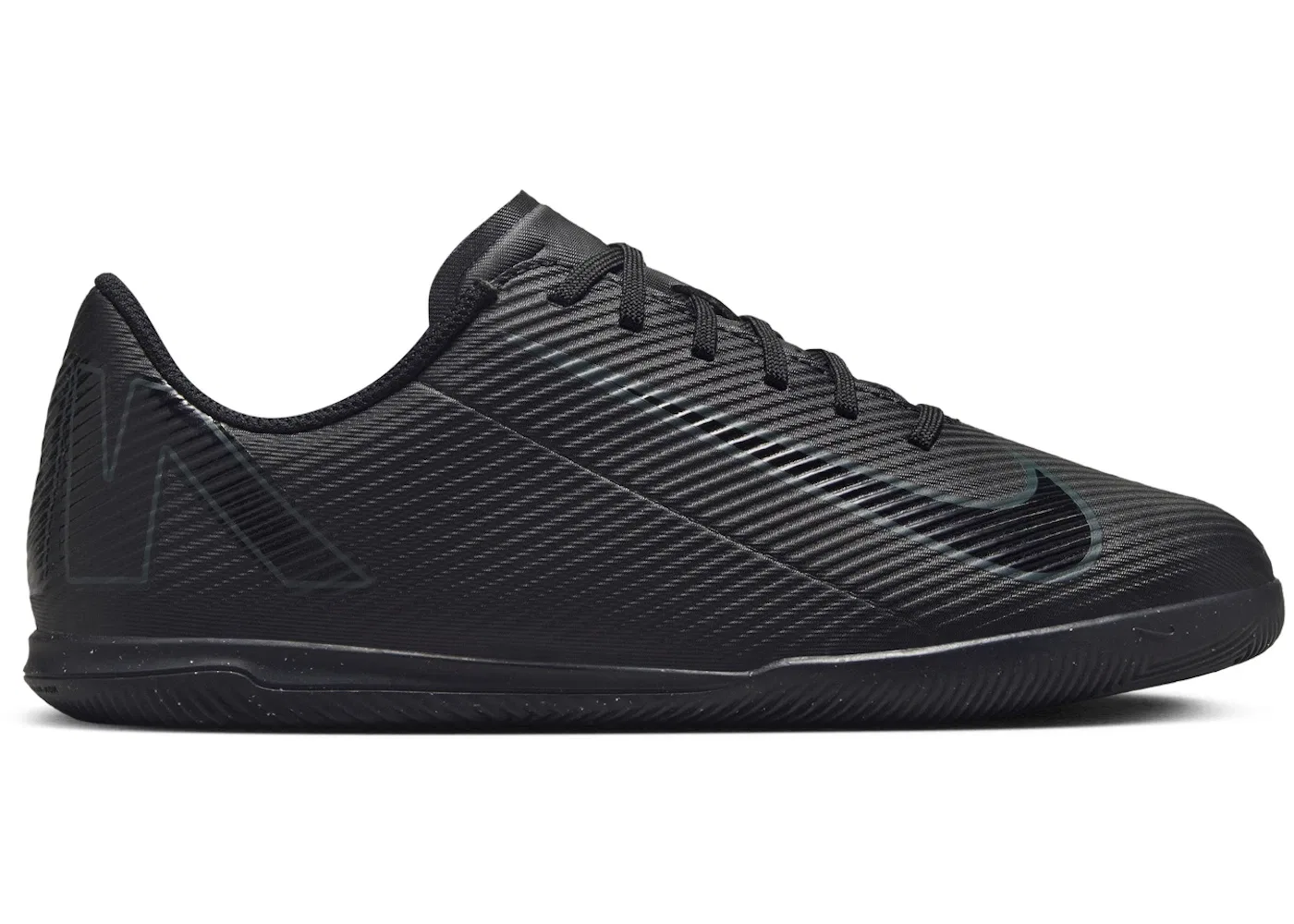 Детские бутсы Nike Mercurial Vapor 16 Club IC, Black/Deep Jungle/Black