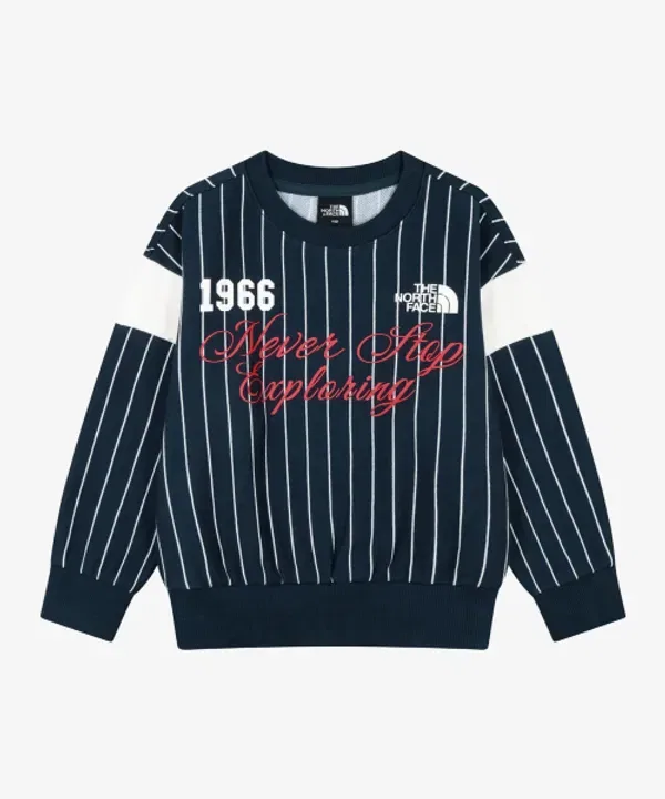Детский свитшот Starline, The North Face Kids, Navy — фото 2