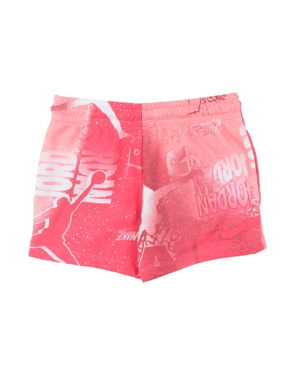 Детские шорты для девочек с принтом Essentials New Wave Aop Short Jordan, розовый — фото 2