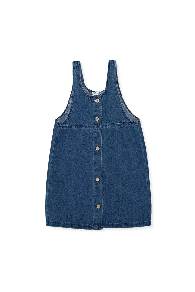 Детское платье для девочек хлопковое Hellobaby Strawberry Printed Ebebek Hello Baby, Indigo