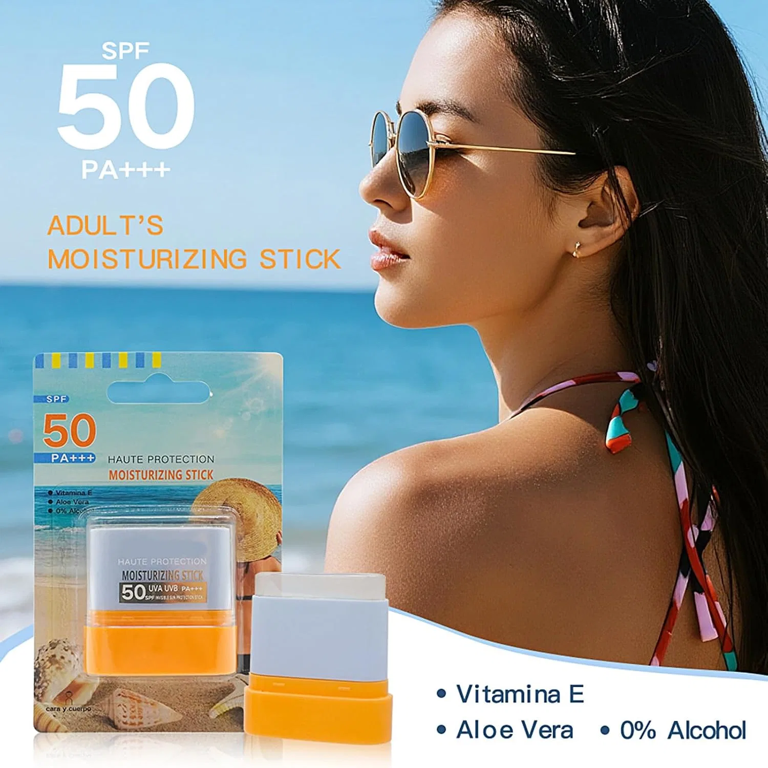 Солнцезащитный стик SPF 50, для лица и тела, 50 г Generisch — фото 3