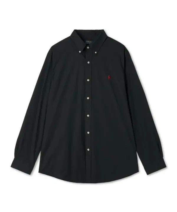 Рубашка Custom Fit из поплина, Polo Ralph Lauren, черный