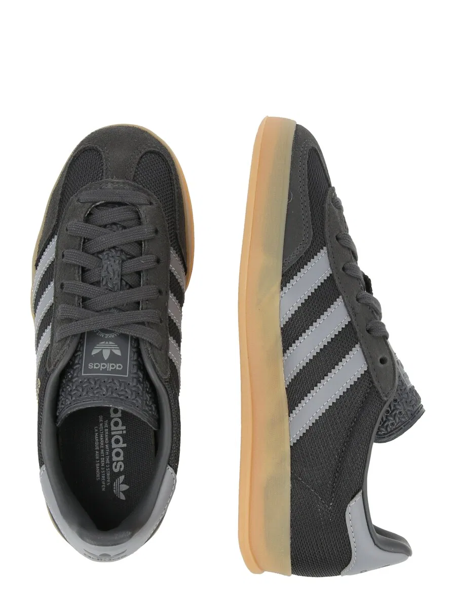 Кроссовки ADIDAS ORIGINALS 'GAZELLE INDOOR' черного цвета — фото 2